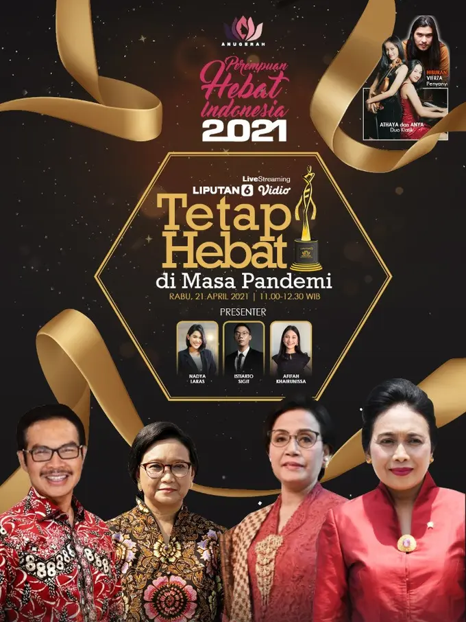 Anugerah Perempuan Hebat Indonesia 2021.