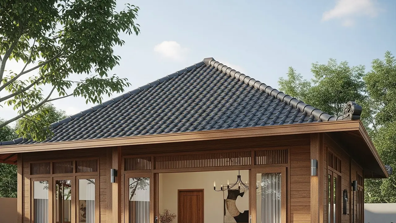 Rumah Sederhana di Kampung
