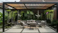 8 Desain Pergola Belakang Rumah agar Terasa Lebih Sejuk, Inspirasi Gaya Minimalis hingga Tropis