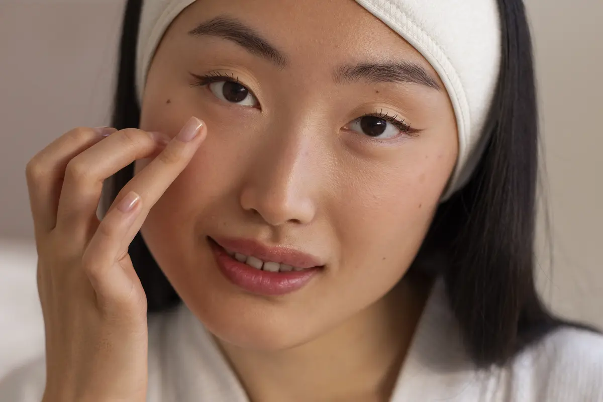 Ilustrasi Penggunaan Eye Cream