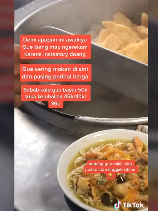 Viral Penjual Bakso Tak Patok Harga, Bayarnya Terserah Pembeli