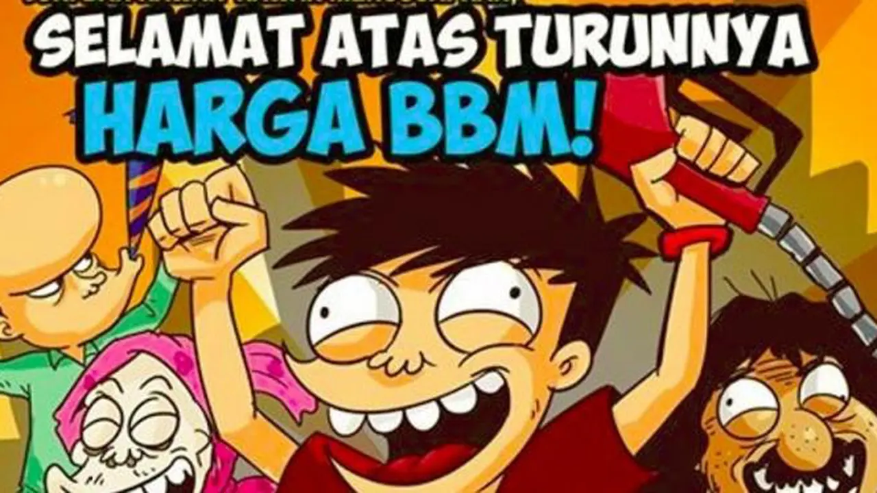Aneka Meme Lucu Menyambut Harga BBM Turun
