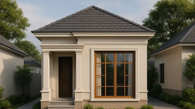 7 Desain Rumah Sederhana 9x9 Gaya Klasik Modern, Solusi Hunian Menawan di Lahan Terbatas