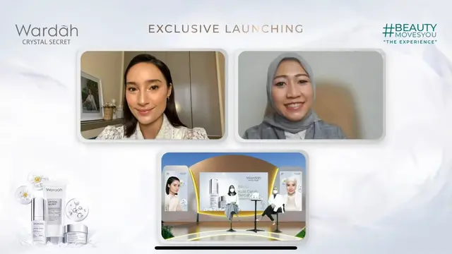 Dukung Perempuan agar Berani Berekspresi, Wardah Luncurkan Seri Terbaru Crystal Secret di Beauty Moves You The Experience
