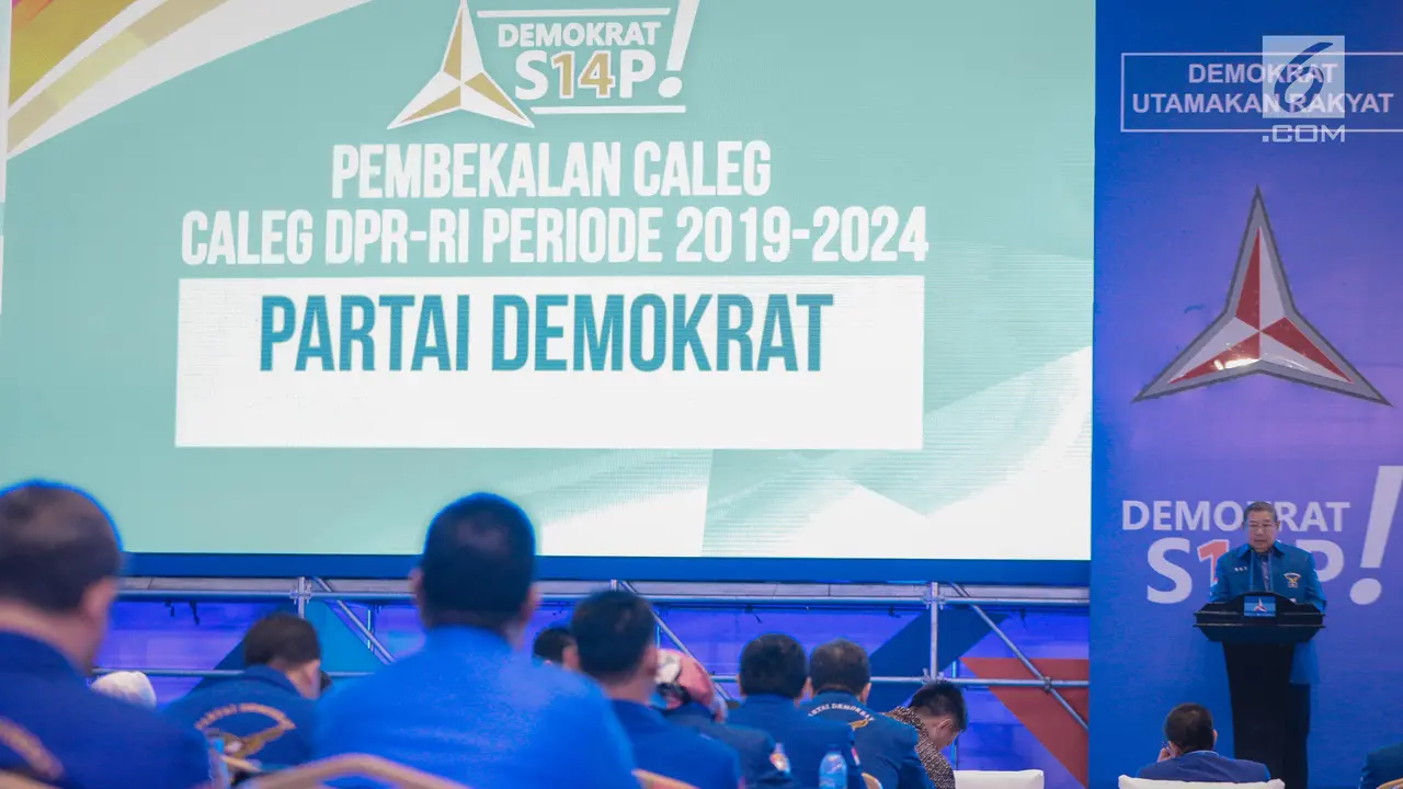 Hadapi Pileg 2019, SBY Buka Pembekalan Caleg Partai Demokrat