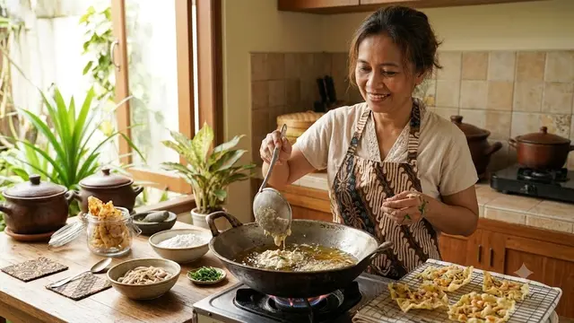 Cara Agar Peyek Udang Tidak Cepat Melempem