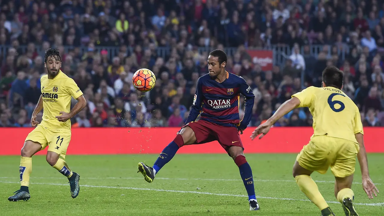 Neymar Sudah "Rancang" Gol Ciamik ke Gawang Villarreal