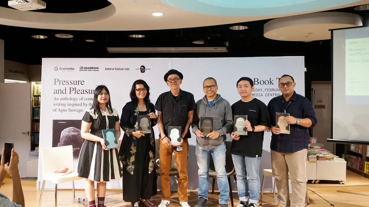 Museum MACAN Gaet Agus Suwage dan Enam Penulis Terkenal Pada Buku ‘Pressure and Pleasure’
