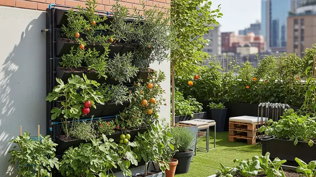 Desain Urban Garden dengan Pohon Buah Tahan Panas/Gemini AI
