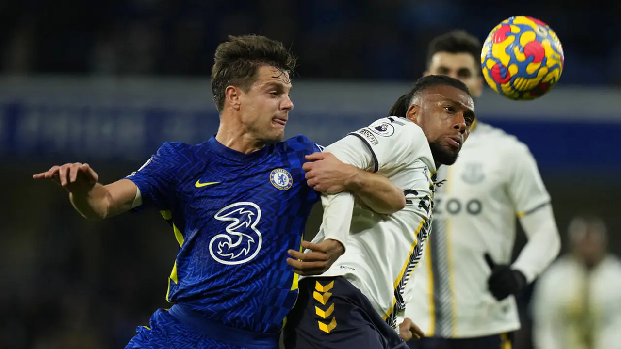 FOTO: Chelsea Ditahan Imbang Everton 1-1