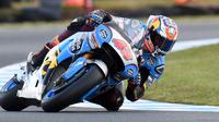 Pebalap Marc VDS Racing, Jack Miller, akan menggunakan mesin baru  Honda RC213V di tes pramusim MotoGP Qatar. (AFP/Saeed Khan)