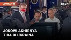 Jokowi Tiba di Ukraina