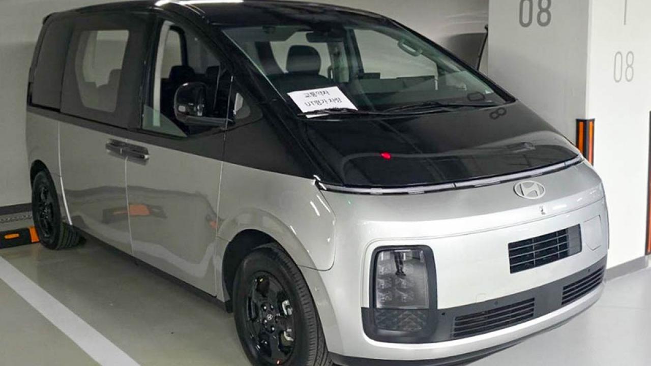Hyundai Staria Listrik Terungkap Tanpa Kamuflase (Arena EV)