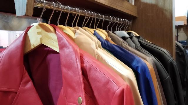 Ilustrasi jaket kulit