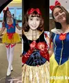 Adu Gaya Publik Figur Kenakan Kostum Snow White. [Instagram]
