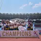 Perayaan gelar juara di Asiana Cup 2023
