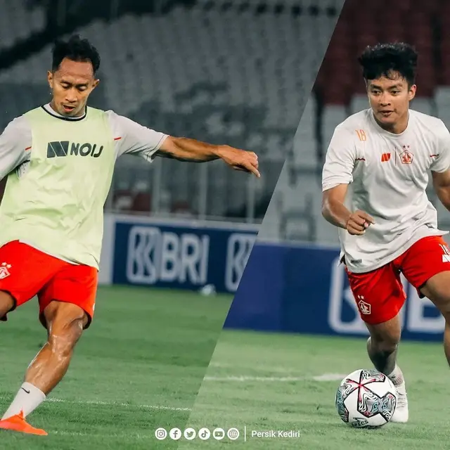 Tatap Laga Perdana BRI Liga 1, Ini 5 Potret Latihan Persik Kediri
