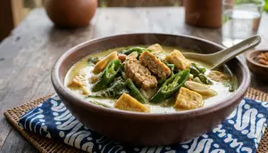 Resep Lodeh Tempe Cabai Hijau, Masakan Gurih Pedas yang Menggugah Selera