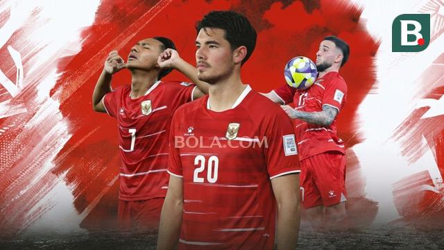 Ilustrasi bintang-bintang Timnas Indonesia. (Bola.com/M. Iqbal Ikhsan/Gemini)