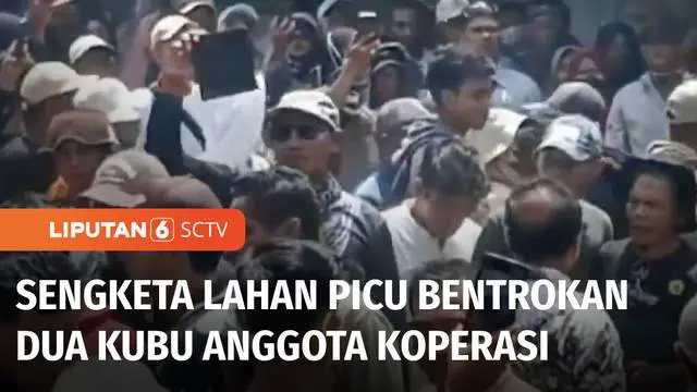 Ada dua kubu anggota koperasi di Pasaman Barat, Sumatra Barat, terlibat bentrokan. Kedua pihak berebut pengelolaan lahan sawit diduga menjadi penyebabnya.