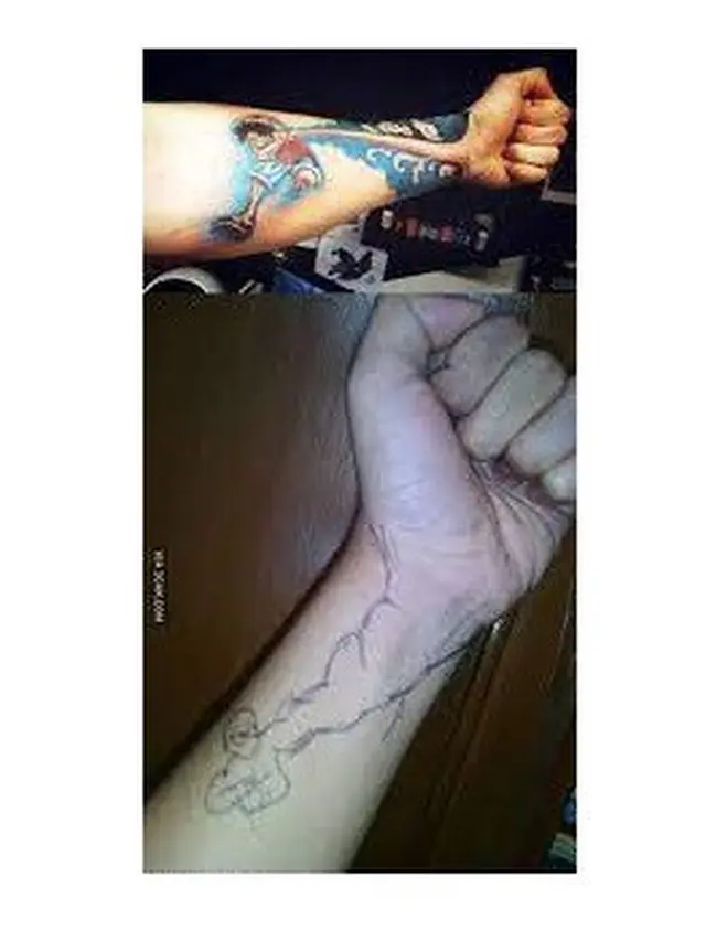 6 Tato One Piece Ini Gagal Estetik, Bikin Tepuk Jidat