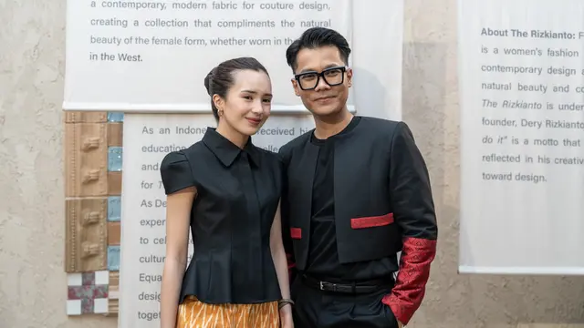Easthedra dari The Rizkianto, Tenun Bertemu Tailoring Milan dalam Siluet Memikat