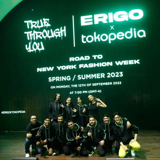 [Fimela] Konferensi pers Erigo x Tokopedia menuju New York Fashion Week