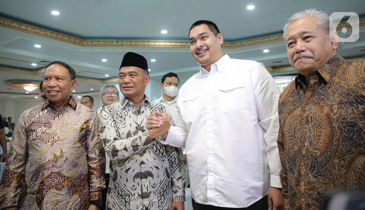 Dito Ariotedjo sebelumnya resmi dilantik menjadi Menteri Pemuda dan Olahraga atau Menpora baru menggantikan Zainudin Amali. (Liputan6.com/Faizal Fanani)