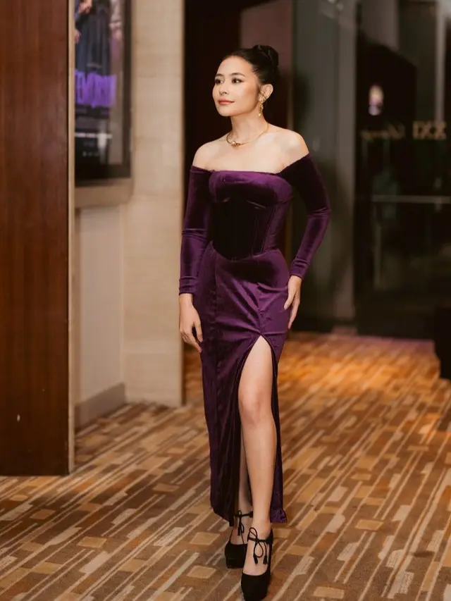 Prilly Latuconsina setelah Turun Berat Badan Capai 11 Kilo saat pakai dress. [@prillylatuconsina96]