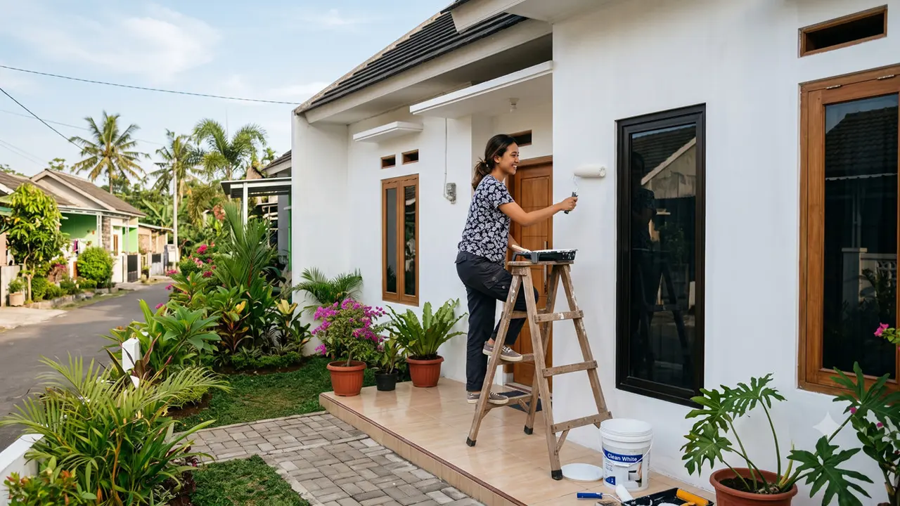 Cara Memilih Warna Cat Rumah Sesuai Karakter