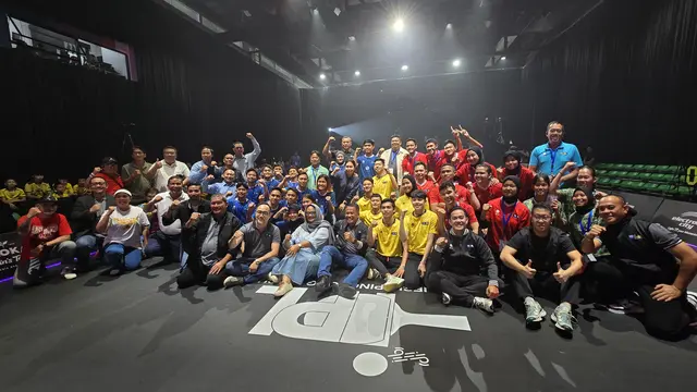 Suasana pembukaan Grand Final Indonesia Pingpong League 2024