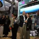 Nagita Slavina bergaya smart casual saat saham RANS melantai di Bursa Efek Indonesia (Arie Basuki)