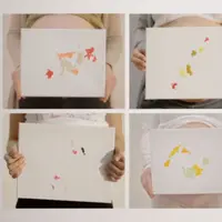 Demi membantu ibu hamil di Afrika, Unborn Artist membuat proyek lukisan yang dibuat dari bayi-bayi yang belum lahir.