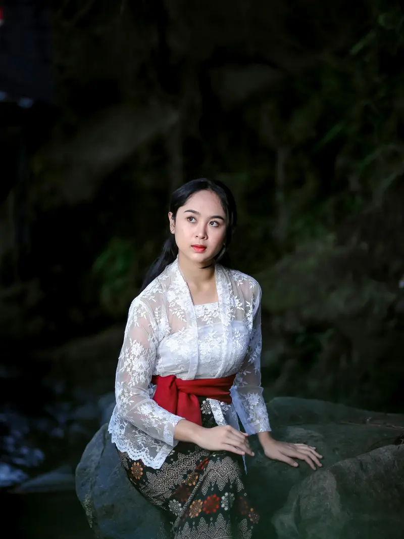 Ilustrasi baju kebaya