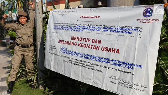 Ibu-Ibu Personel Satpol PP Bikin Alexis Game Over