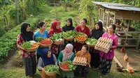 8 Inspirasi Budidaya Ayam Kampung dan Kebun Sayur untuk Kelompok Ibu Desa