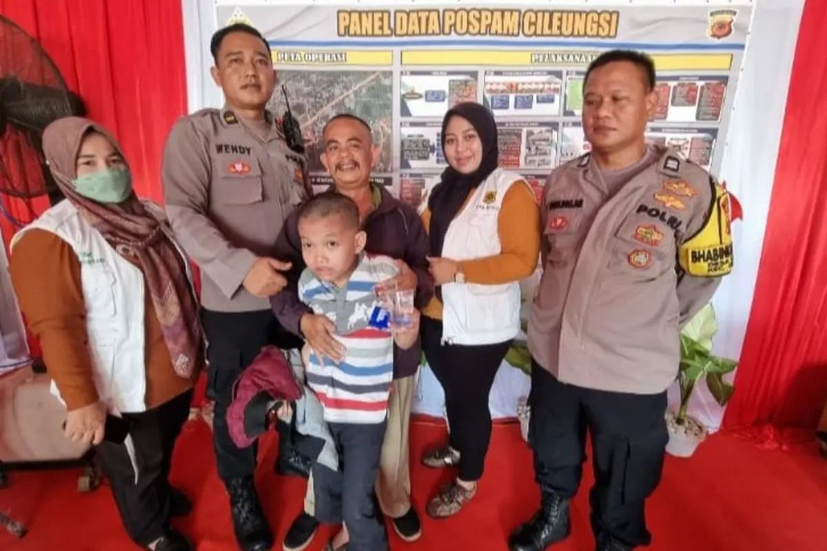 Anak berusia 5 tahun tiba-tiba hilang saat beristirahat di kawasan Metland Cileungsi, Kabupaten Bogor Kamis (20/4/2023).
