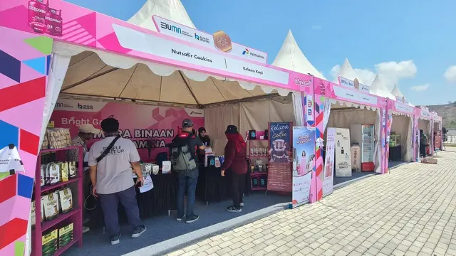 Booth UMKM.