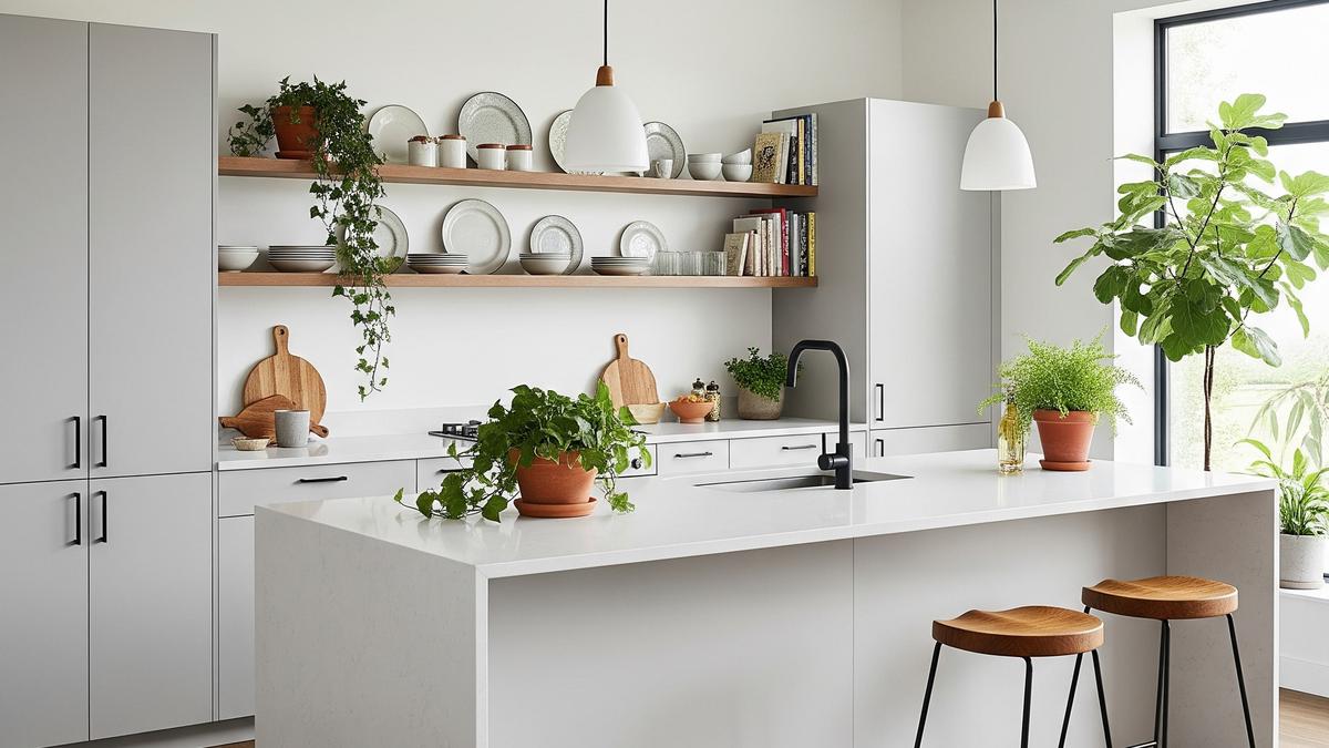 9 Ide Dapur Minimalis Ala Pinterest Warna Elegan Tampak Luas, Inspirasi Desain Modern 2025