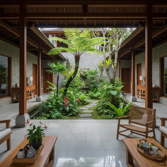 Rumah Sederhana Tapi Mewah Ala Villa Bali