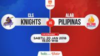CLS Knights Vs Alab Pilipinas (Bola.com/Adreanus Titus)