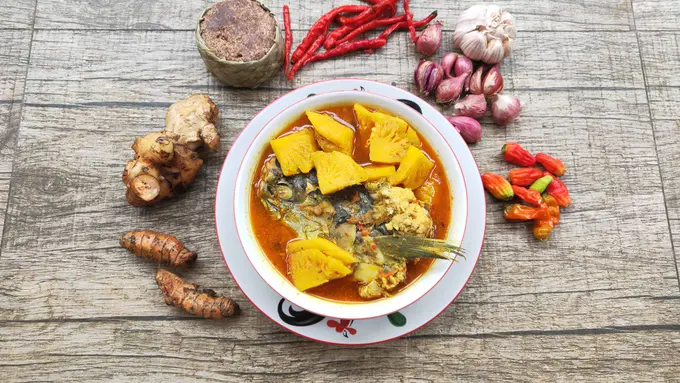 sup gangan khas Bangka Belitung