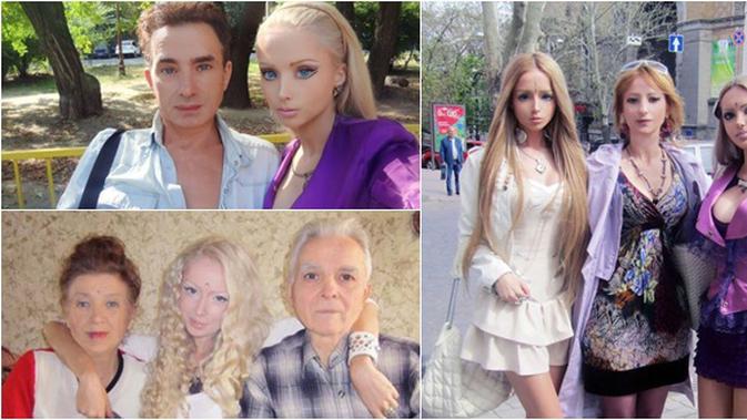 Inilah Foto Keluarga Boneka  Sang Gadis Barbie Valeria 