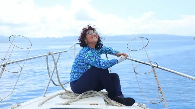 Kenangan Susi Pudjiastuti Saat Bertugas di Laut (sumber: instagram/susipudjiastuti115)