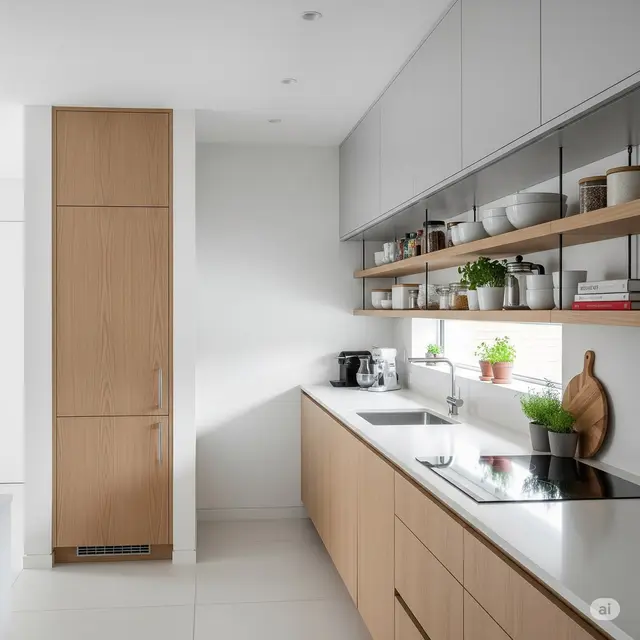 Dapur Vertikal Storage