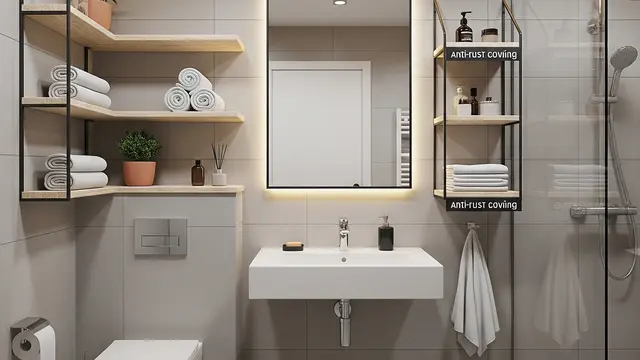Desain Kamar Mandi Ala Hotel Material Murah