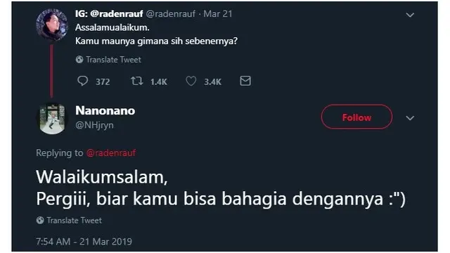 6 Respons Netizen Ditanya Maunya Gimana Ini Malah Bikin Baper