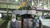 PT Indonesia Asahan Aluminium (Inalum) telah menyelesaikan 5 tungku peleburan baru dengan kapasitas lebih besar. Langkah ini jari upaya untuk mengejar target peningkatan produksi Inalum. (Dok. Inalum)