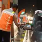 Suasana Gerbang Tol (GT) Merak pada musim mudik Lebaran 2022, Kamis (28/4/2022). (dok PT Marga Mandala Sakti)