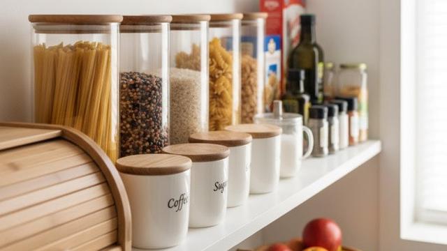 Ilustrasi Menyimpan Makanan (Sumber: Gemini AI)